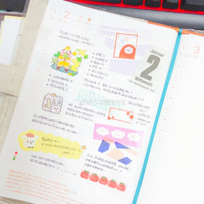 手帐
图源网络，有水印