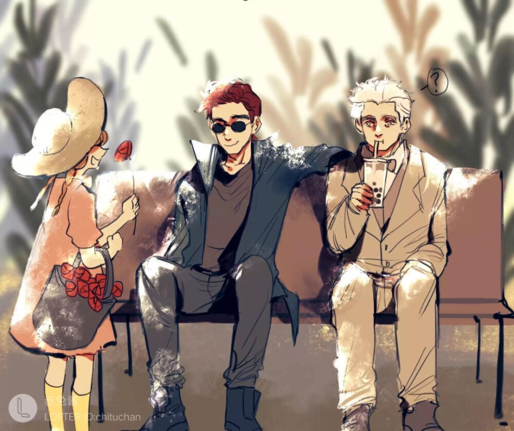 #好兆头# Good omens CA
画师：赤兔酱