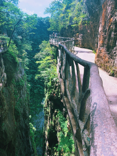 天门山，西线栈道