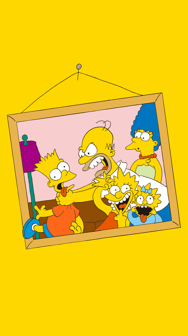 the Simpsons 辛普森一家 卡通动漫手机壁纸