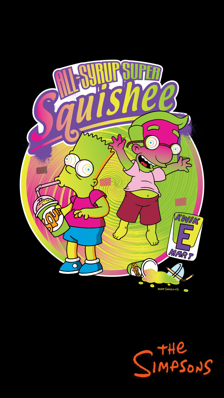 the Simpsons 辛普森一家 卡通动漫手机壁纸