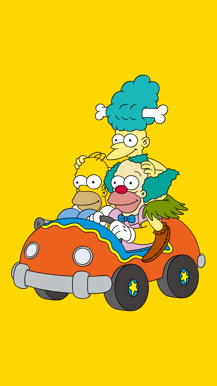the Simpsons 辛普森一家 卡通动漫手机壁纸