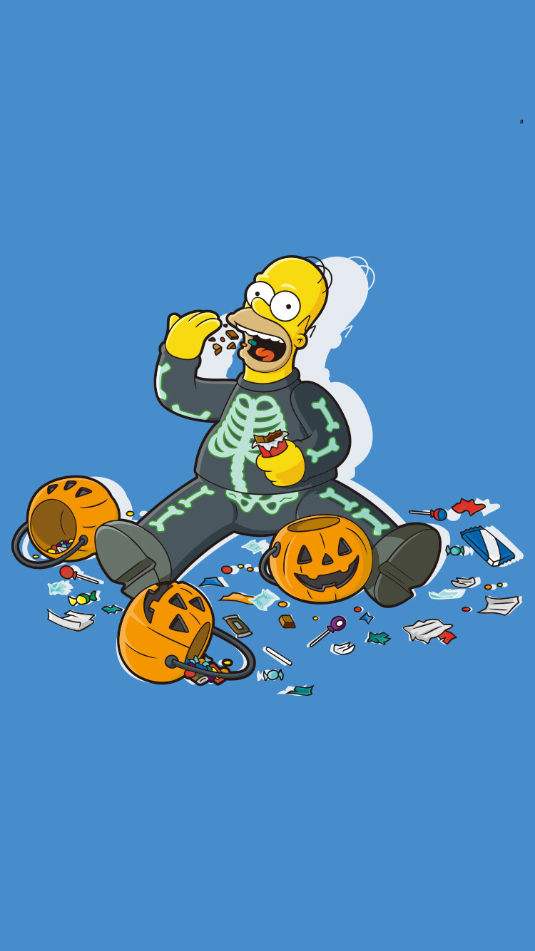 the Simpsons 辛普森一家 卡通动漫手机壁纸