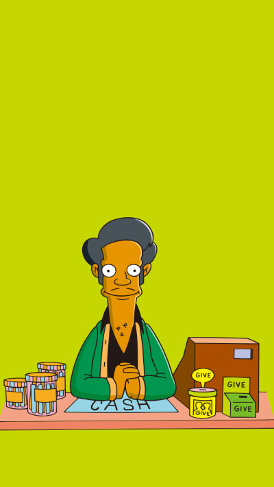 the Simpsons 辛普森一家 卡通动漫手机壁纸