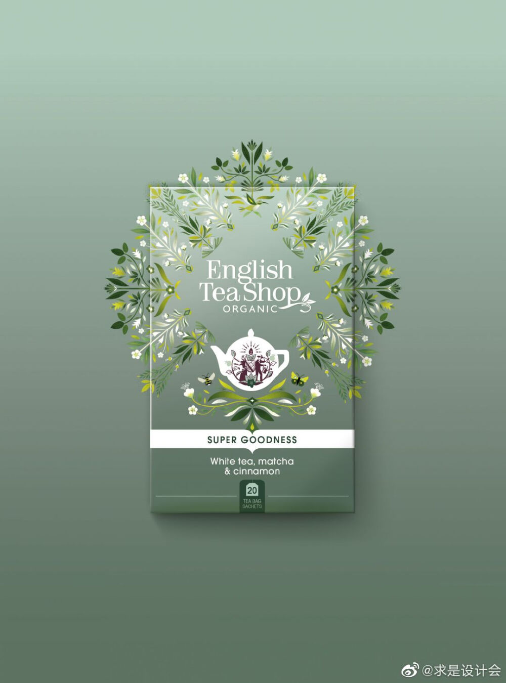 English Tea Shop茶包装设计。#求是爱设计#