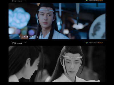 陈情令
魏无羡的人物曲mv里，有师姐江澄有莲花坞，有夷陵有不夜天，最后他找到了自己的光，蓝忘机。
而蓝忘机的人物曲mv，满满当当，从始至终唯魏无羡一人而已。