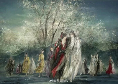 魔道祖师
蓝忘机 魏无羡
忘羡