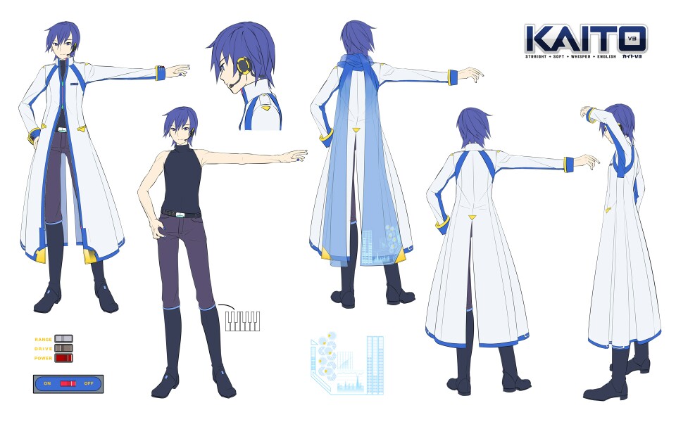 KAITO V3人设