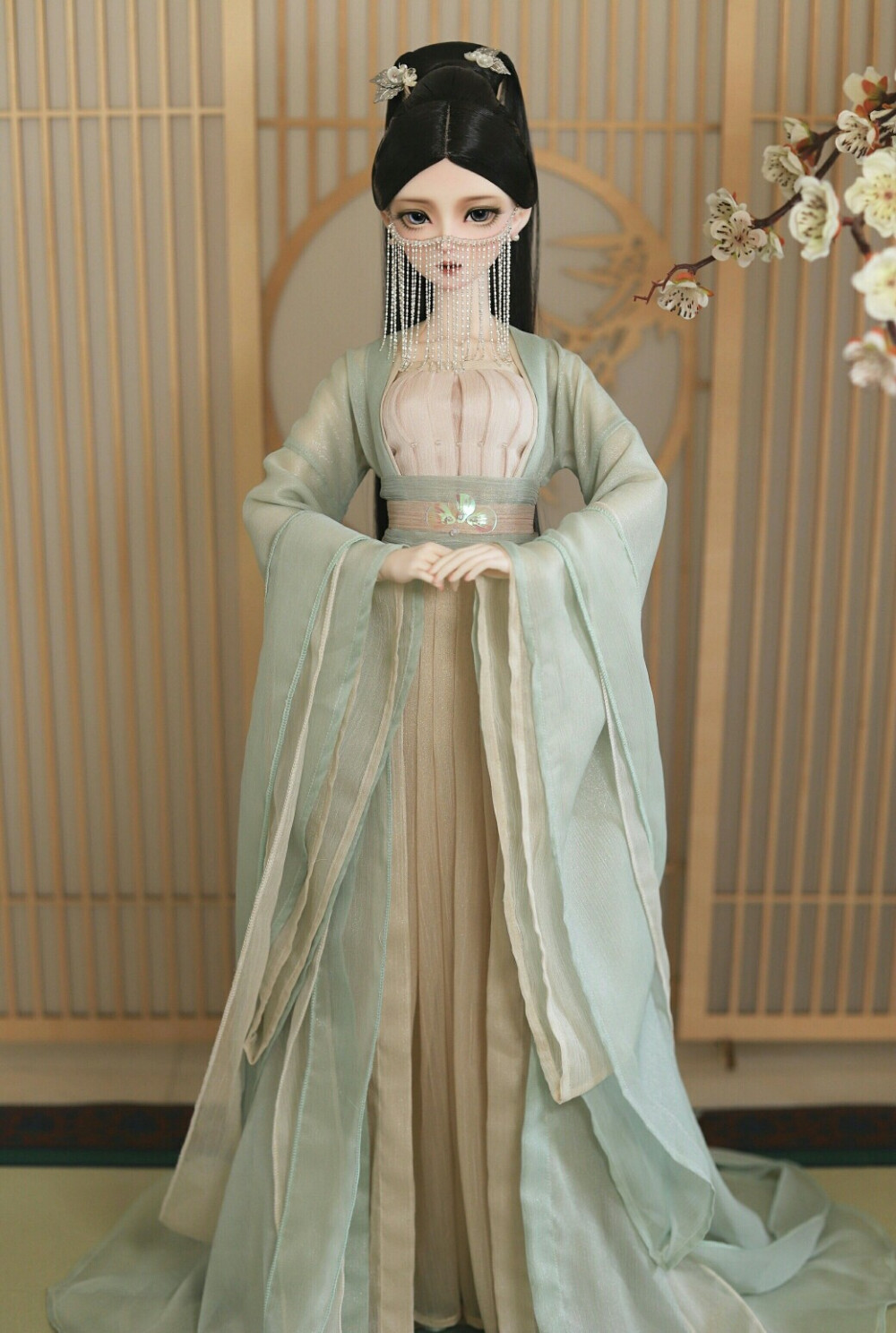 古风美人 SD娃娃 BJD 玩具 人偶 壁纸 萌物 