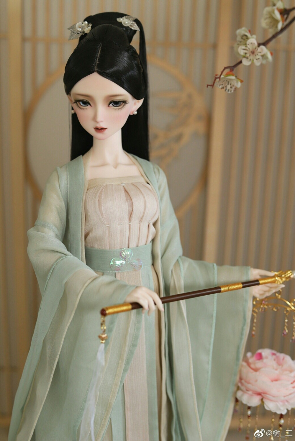 古风美人 SD娃娃 BJD 玩具 人偶 壁纸 萌物 