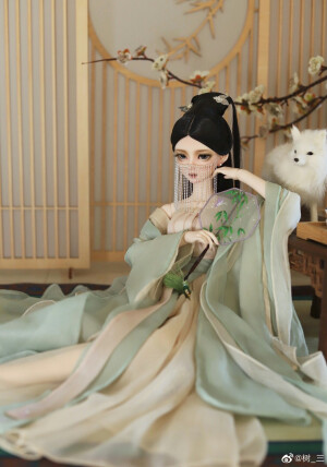 古风美人 SD娃娃 BJD 玩具 人偶 壁纸 萌物  