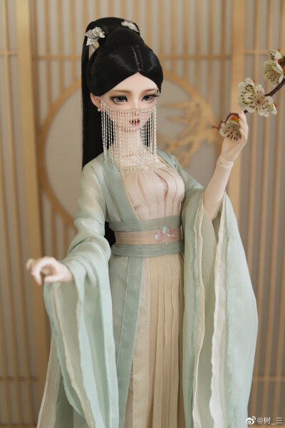 古风美人 SD娃娃 BJD 玩具 人偶 壁纸 萌物 