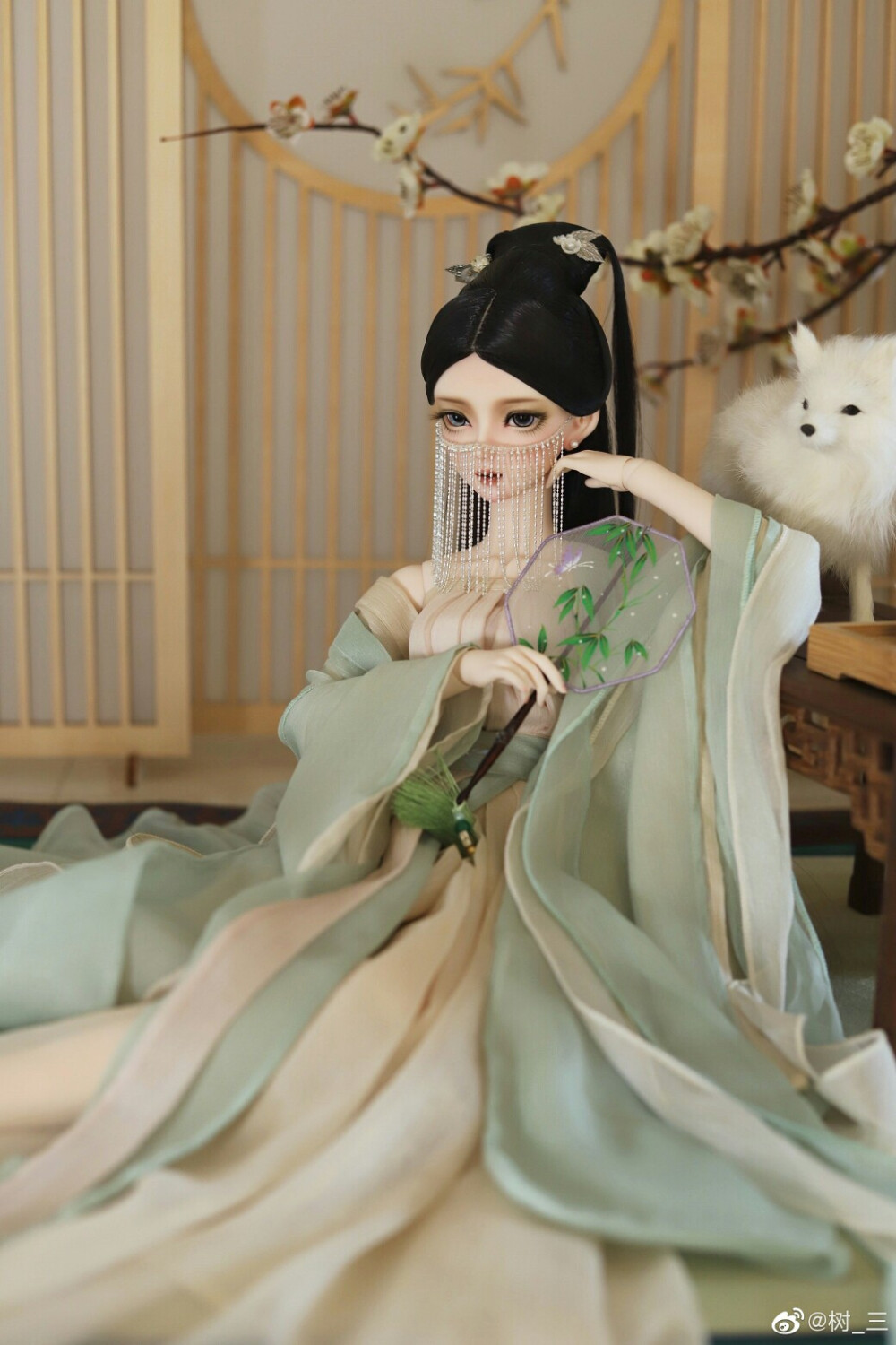 古风美人 SD娃娃 BJD 玩具 人偶 壁纸 萌物 