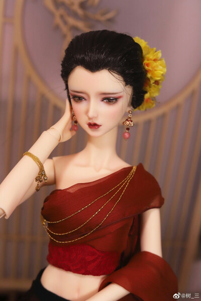 古风美人 SD娃娃 BJD 玩具 人偶 壁纸 萌物 