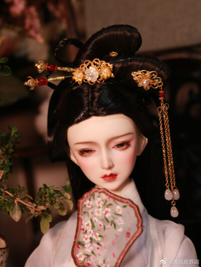 古风美人 SD娃娃 BJD 玩具 人偶 壁纸 萌物 