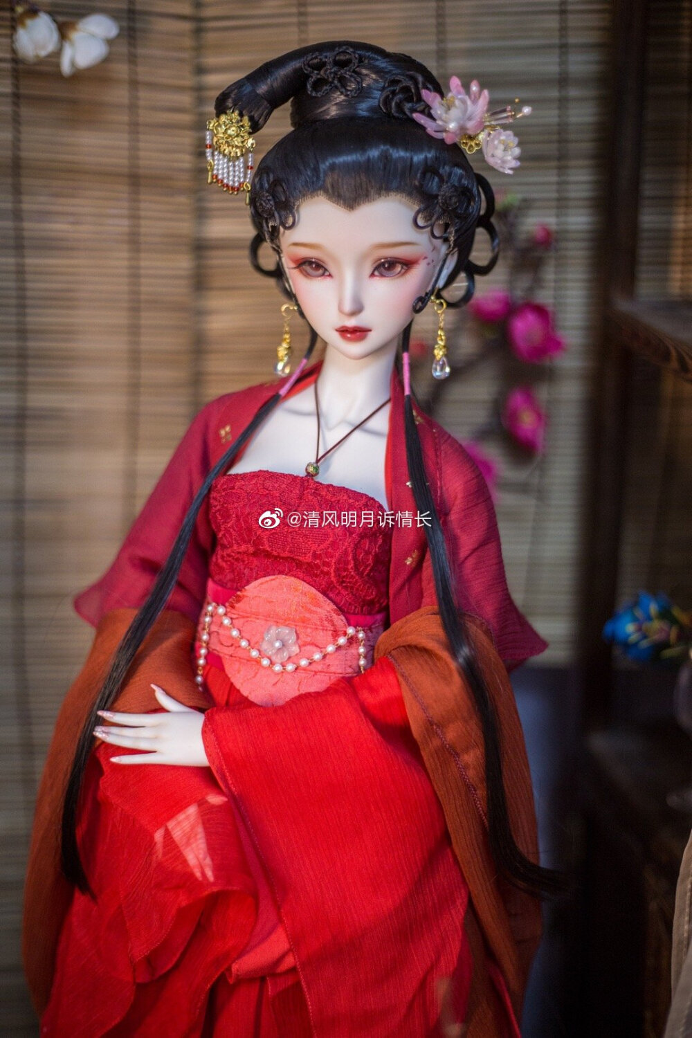 古风美人 SD娃娃 BJD 玩具 人偶 壁纸 萌物 