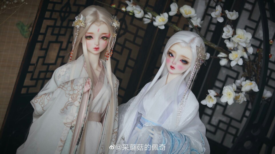 古风美人 SD娃娃 BJD 玩具 人偶 壁纸 萌物 