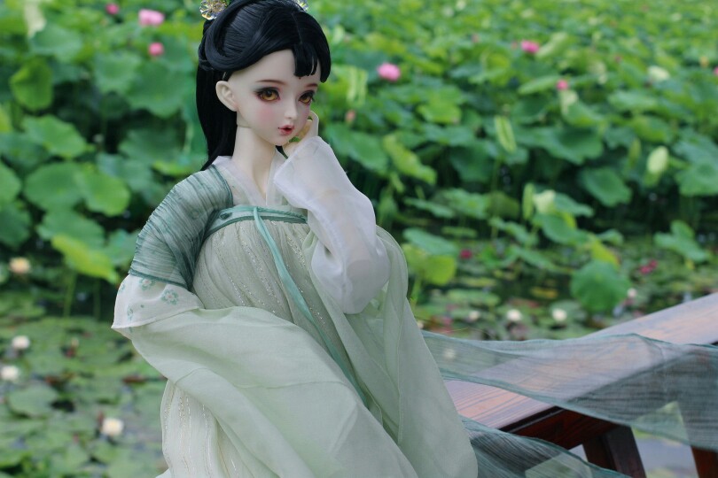 古风美人 SD娃娃 BJD 玩具 人偶 壁纸 萌物 