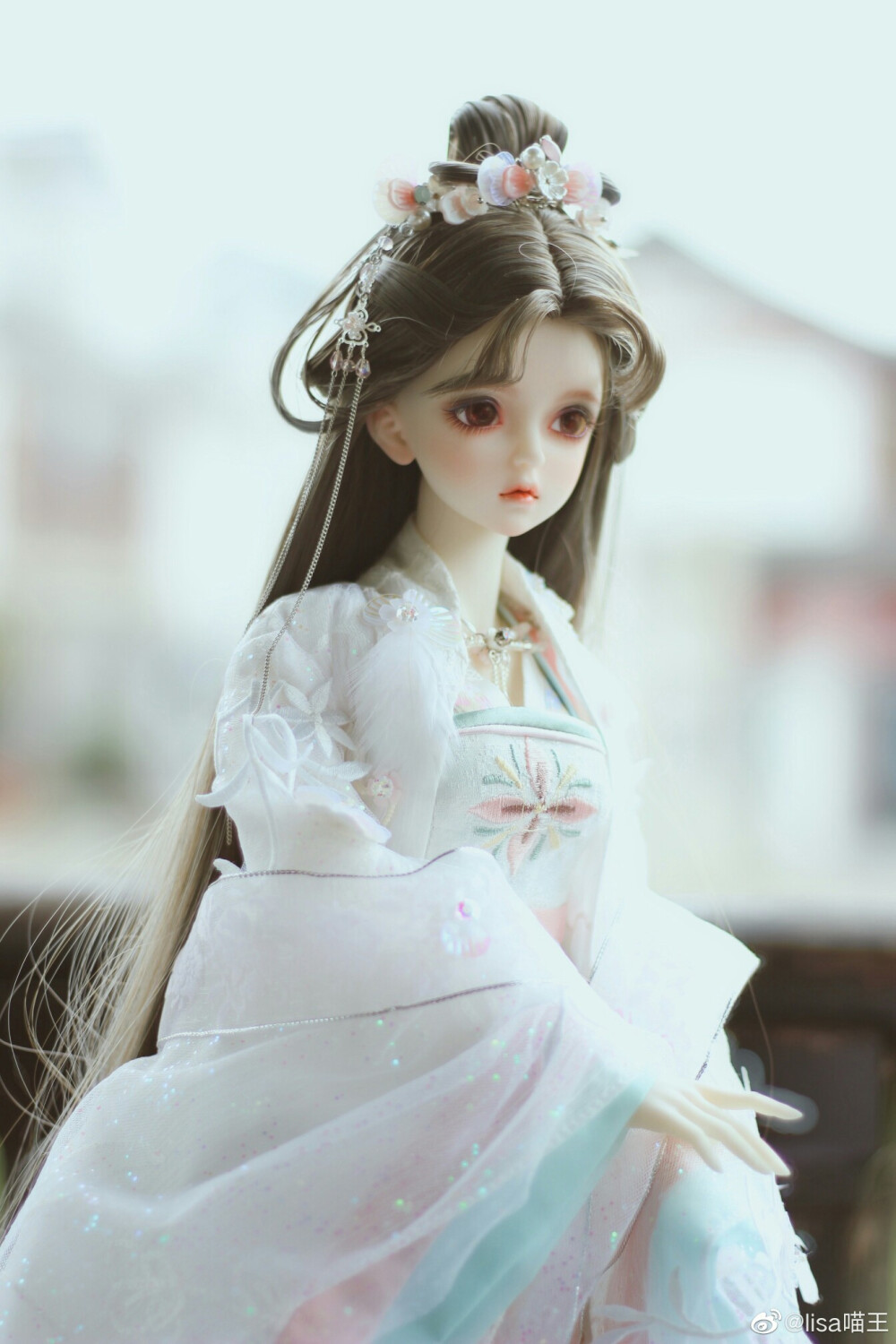 古风美人 SD娃娃 BJD 玩具 人偶 壁纸 萌物 