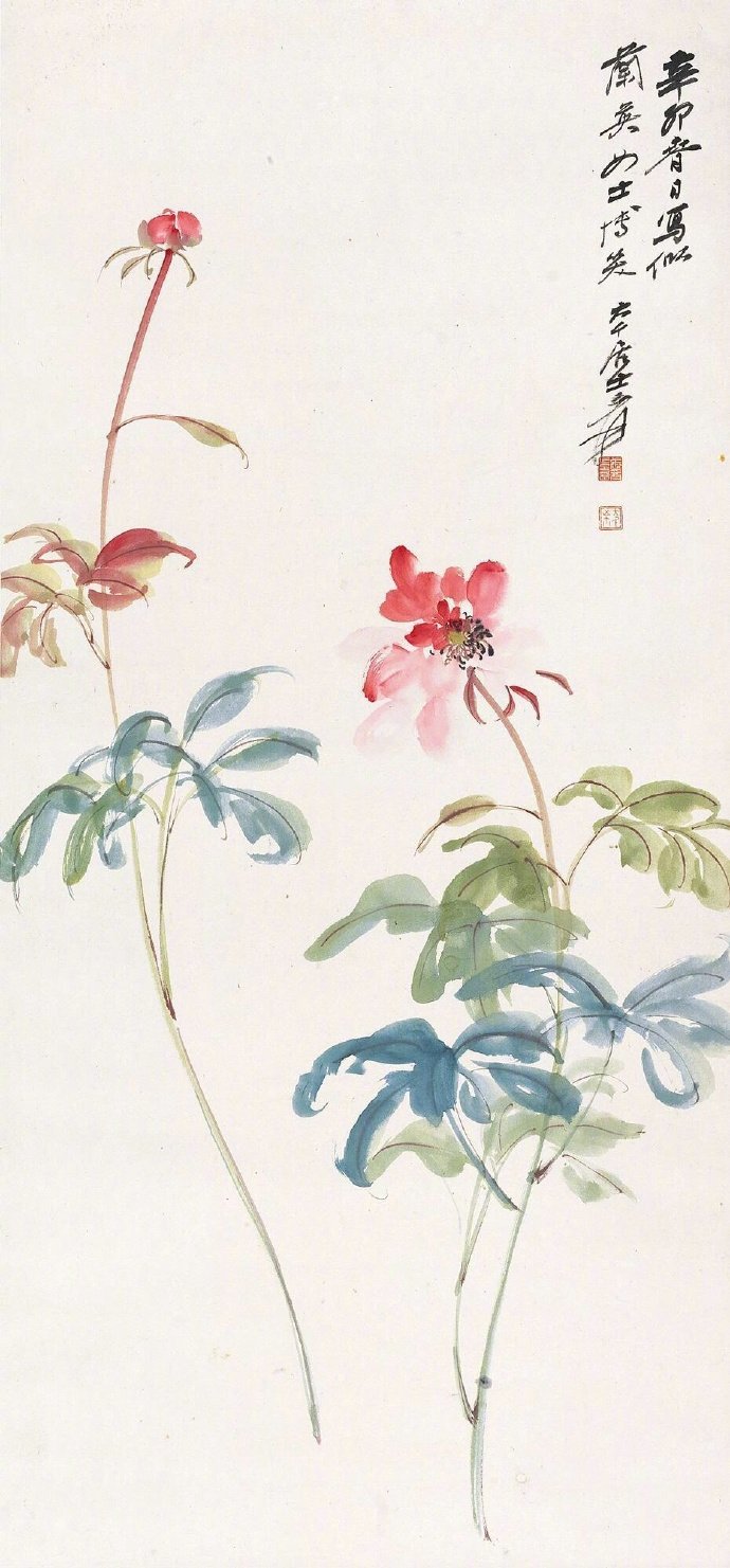 张大千花鸟欣赏遇见艺术书画新浪潮