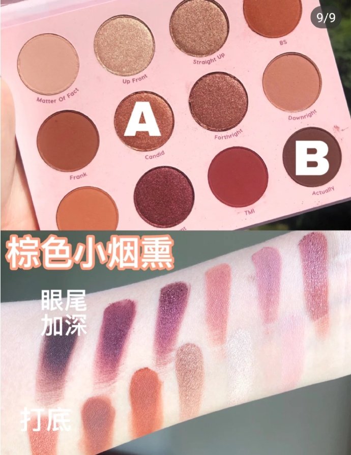 colourpop八种眼妆画法
新手手残党必备