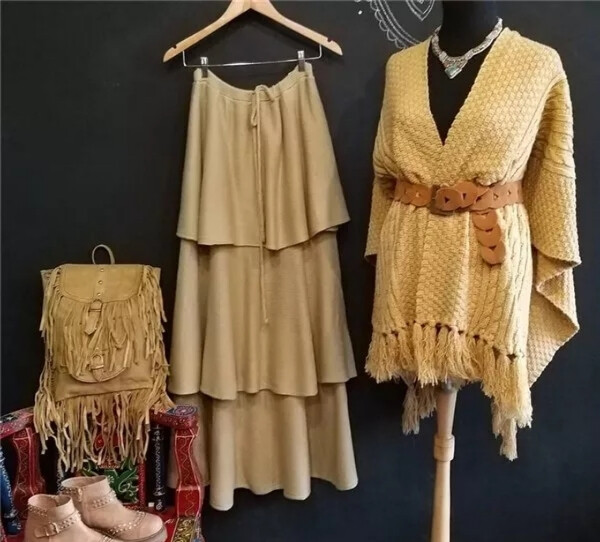 异域风情纯毛衣编织