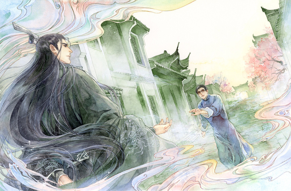 〔 古风美男 〕作者' 寤墨