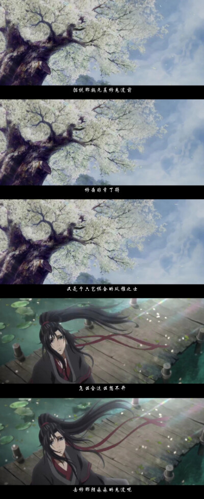 《魔道祖师》（动漫）蓝忘机♡魏无羡