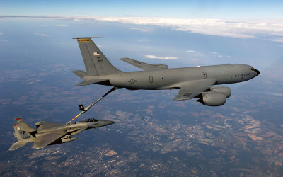 General 1920x1200 airplane F-15 Eagle Boeing KC-135 Stratotanker McDonnell Douglas F-15 Eagle