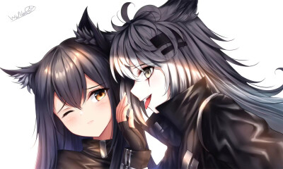 #双狼组##明日方舟#
拉普兰德 德克萨斯