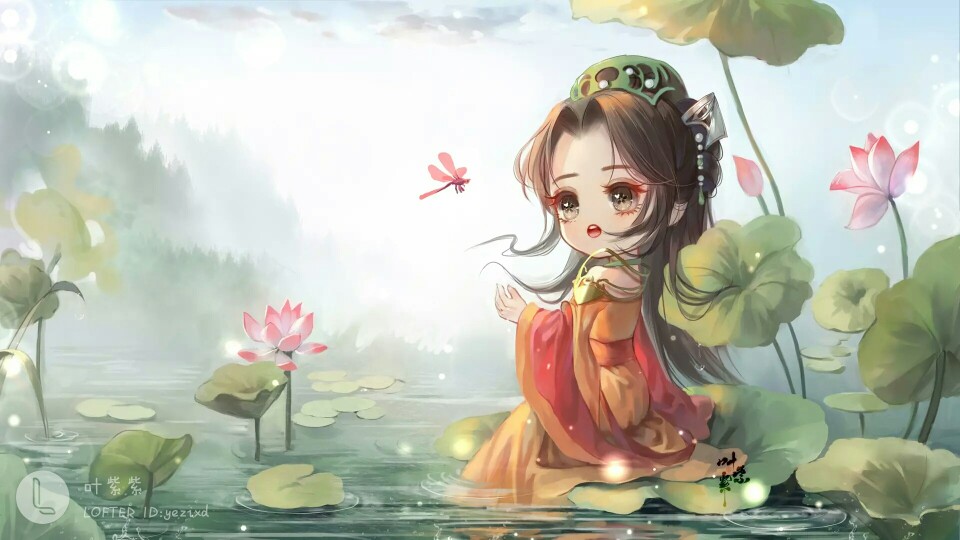 q版古风绘师叶紫紫