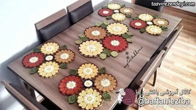 绝美的垫子钩编开始吧！