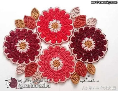 绝美的垫子钩编开始吧！