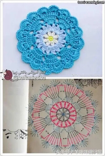 绝美的垫子钩编开始吧！