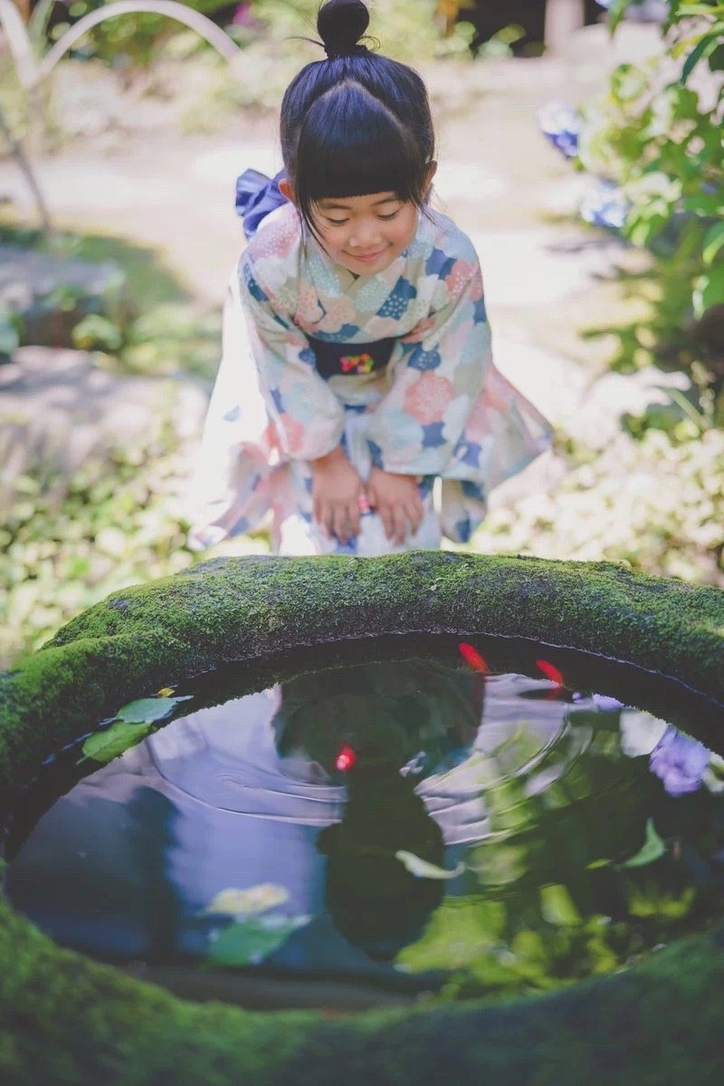 日本摄影师Takeshi为女儿拍摄的生活照片