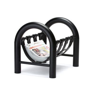 Tubular Magazine Rack - Sight Unseen : Made to order — please allow up to 4 weeks before shipment. All made to order items are final sale.
L.A. designer Leah Ring's new magazine rack is sleek and un…