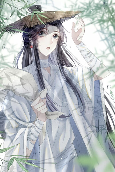 #天官赐福#
画师:木兮霜