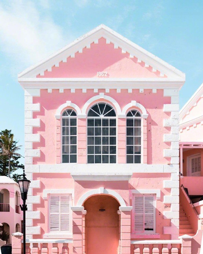 百慕大彩色房子 ，童话中的世界