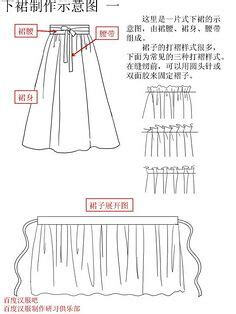 汉服裁剪图
图源网络 侵权必删