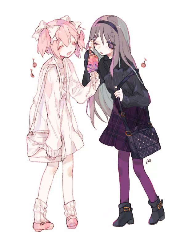 韩国插画师 u_emper 一组少女插画 ​​​