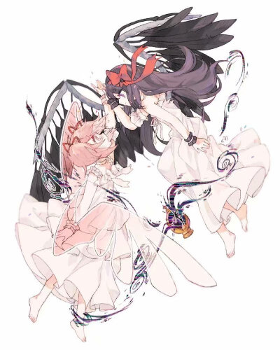 韩国插画师 u_emper 一组少女插画 ​​​