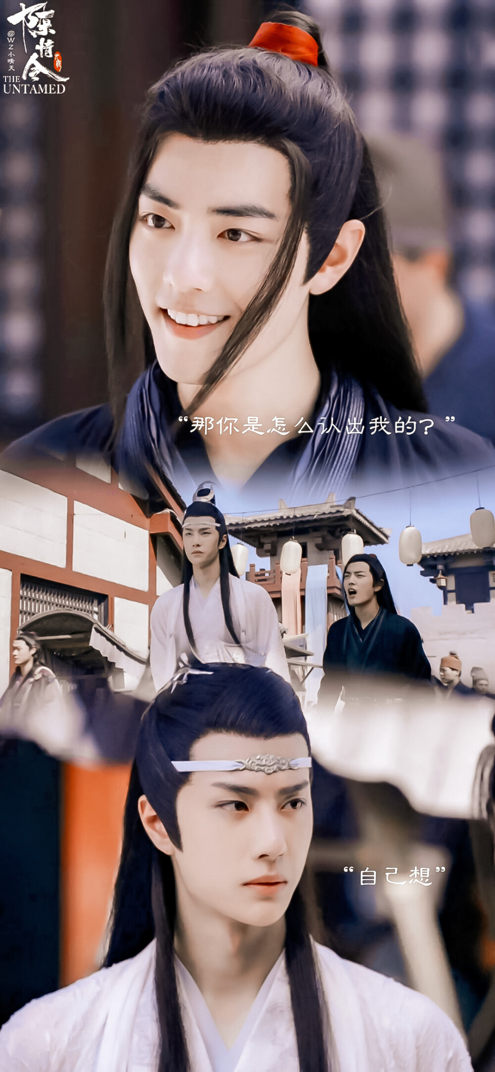 [cp]#陳情令[超話]##肖戰(zhàn)陳情令##王一博陳情令#
＞截修 / 調(diào)色 / 壁紙 禁二改 轉(zhuǎn)載須注明出處?。ù猎瓐D保存）
陳情令×忘羨
魏無羨：“我背你”[淚]
藍(lán)忘機：“我背你”[淚]
@陳情令官微 ? ???[/cp]
圖源@WZ小晴天