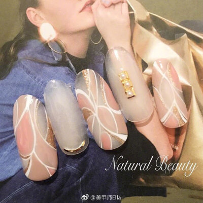 Nail || 夏季人气款日系美甲。 ​