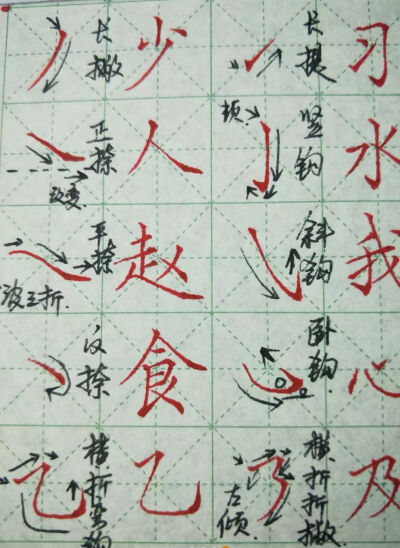 练字