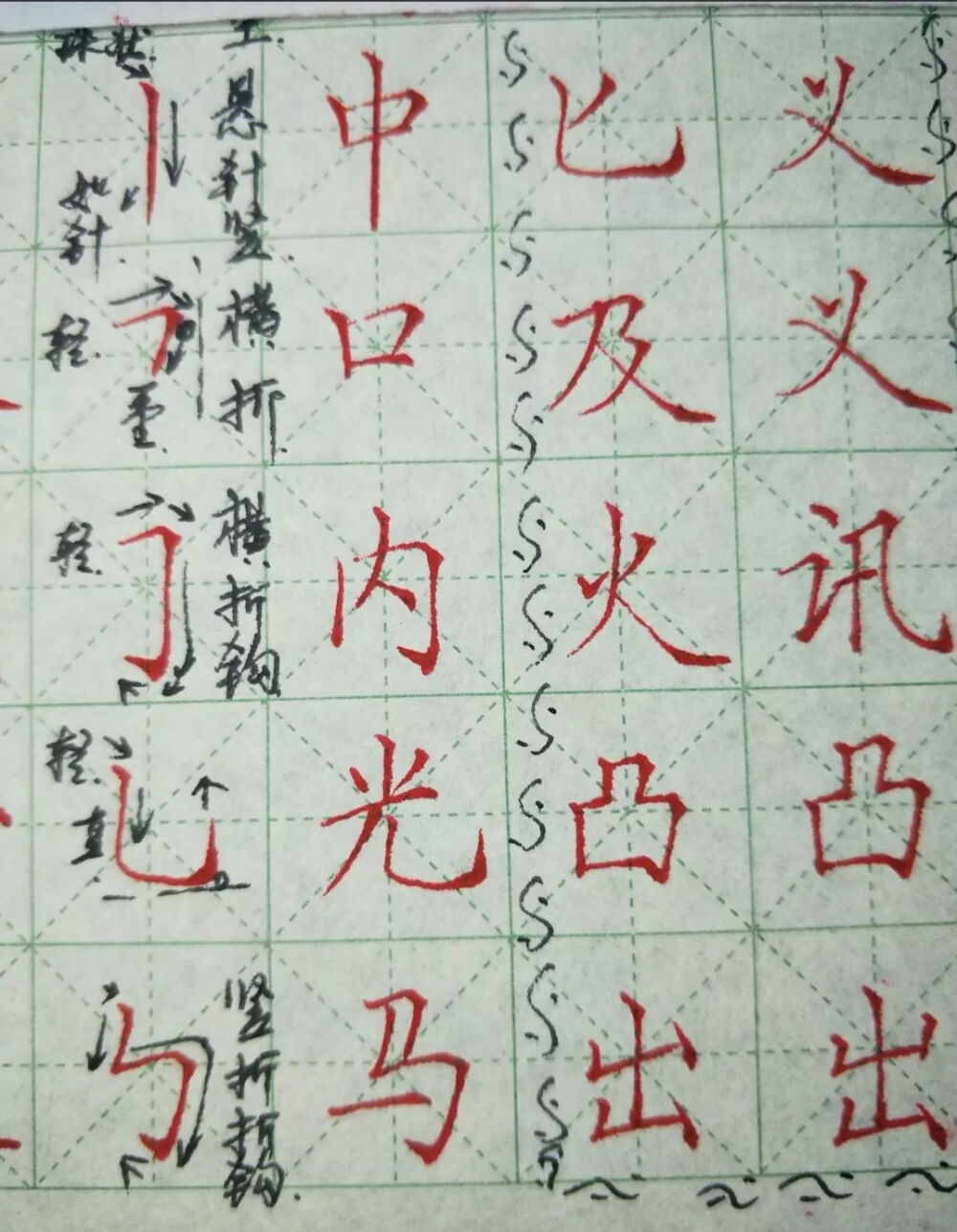 练字