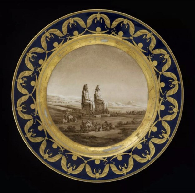 拿破仑送给约瑟芬王后的塞弗尔餐碟