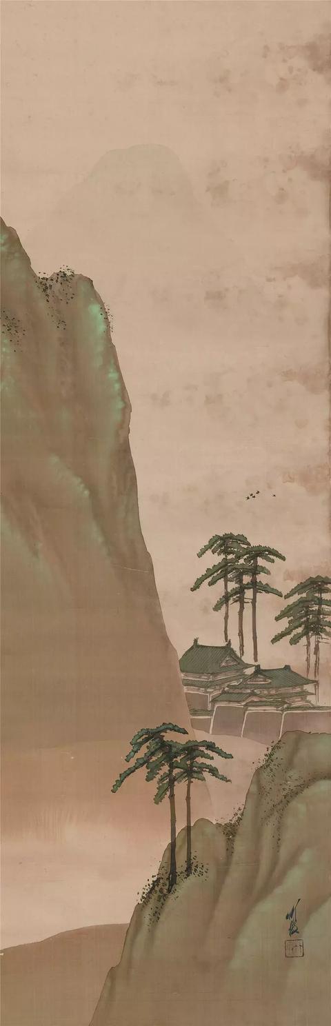 尾竹竹坡（1878—1936），是日本明治至昭和时期的著名画家，本名染吉，出生于日本新潟县。他年幼时就开始跟随南宗画家笹田云石学习绘画，开始以“竹坡”为号。后问业于小堀鞆音、川端玉章等名画家，他兼擅山水、花鸟、人物，是日本美术协会会员、巽画会评议员、二叶会会员。