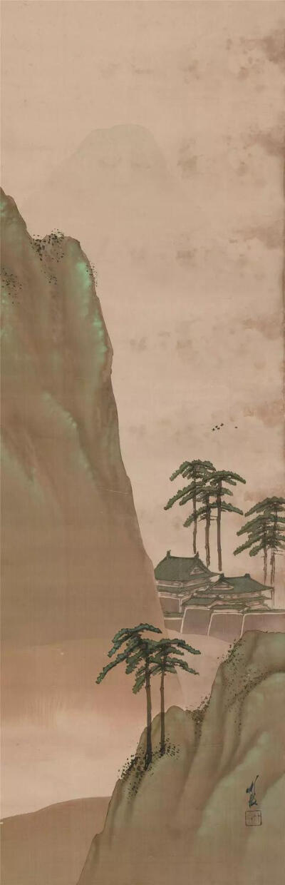 尾竹竹坡（1878—1936），是日本明治至昭和时期的著名画家，本名染吉，出生于日本新潟县。他年幼时就开始跟随南宗画家笹田云石学习绘画，开始以“竹坡”为号。后问业于小堀鞆音、川端玉章等名画家，他兼擅山水、花鸟…