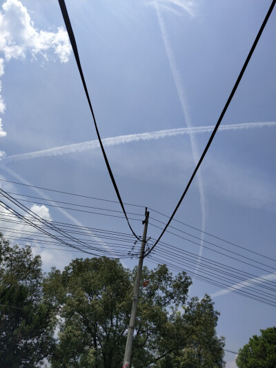 天空 晚霞 火烧云