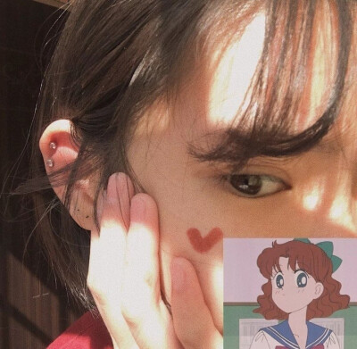 个性潮流简约超火女生头像原宿风超酷ins（侵删）